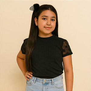 Blusa Canelada - Ref 01