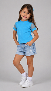 Blusa Canelada - Ref 01