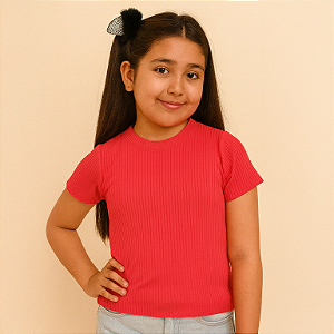 Blusa Canelada - Ref 06