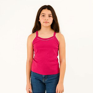 Regata Menina Linda Alça Lisa Juvenil