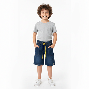 Bermuda Jeans Tradicional Infantil - Ref. 16