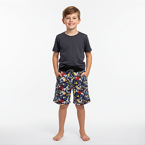 Bermuda Moletim Estampada