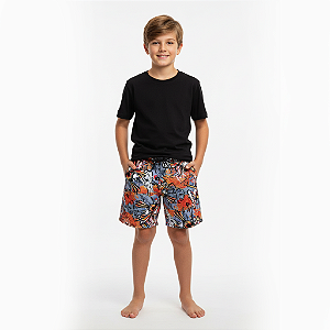 Bermuda Tactel Mauricinho Estampada
