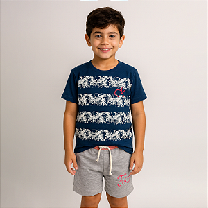 Camisa Floral Infantil