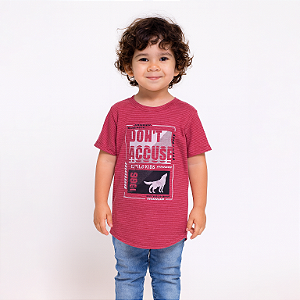 Camisa Long Line Infantil - Ref. 04
