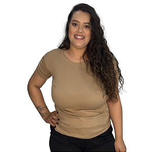 Blusa Canelada Plus – Ref. 03