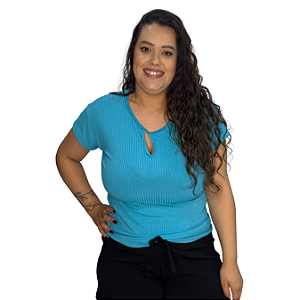 Blusa Canelado Plus – Ref. 06