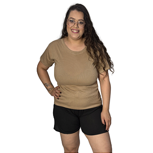 Blusa Canelado Plus – Ref. 07