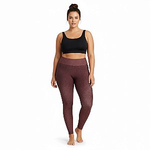 Calça Suplex Estampada | Plus Size