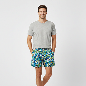 Bermuda Tactel Mauricinho – Estampado 01