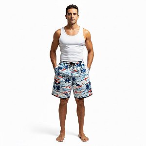 Bermuda Tactel Mauricinho – Estampada | Ref. 02