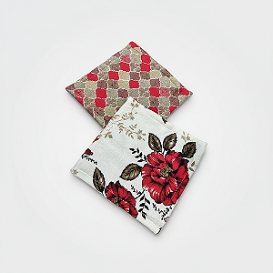 Capa de Almofada Estampada