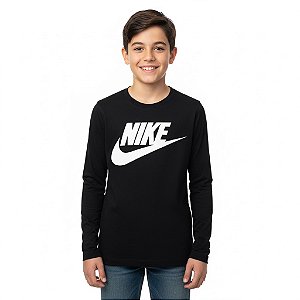 Camisa Manga Longa Juvenil Marca