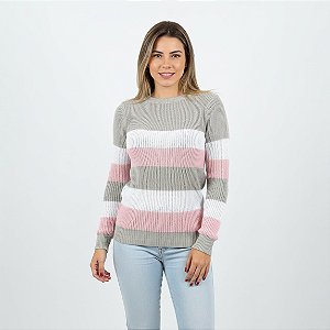 Blusa Linho Listrada – Ref. 563