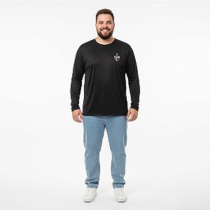 Camisa Manga Longa Galo Plus Size Adulto