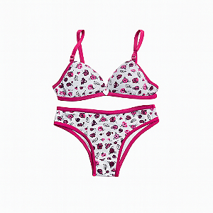 Conjunto Menina Moça com Bojo – Juvenil