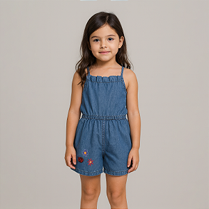 Macaquinho Jeans Infantil – Ref. 41