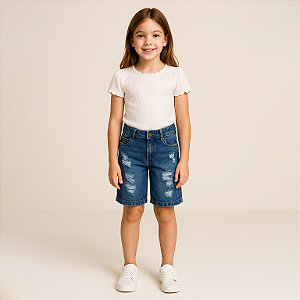 Short Jeans Infantil – Ref. 48