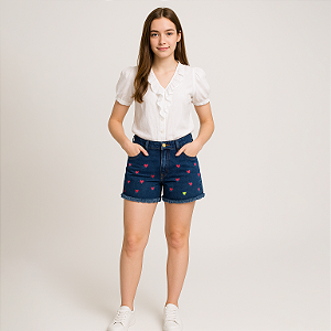 Short Jeans Juvenil - Ref. 43