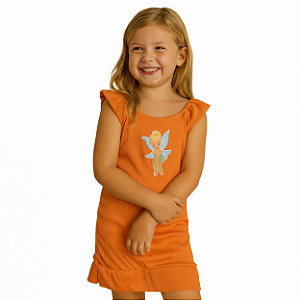 Vestido Canelado Infantil – Ref. 81