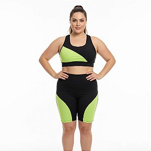 Conjunto Academia Plus Short com Bojo