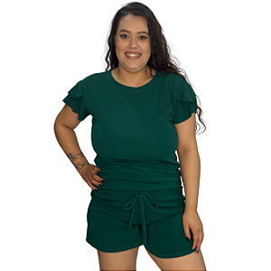 Conjunto Crepe Plus Size - Ref. 02