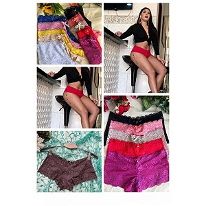 Kit Calcinha Shortinho 2 Peças