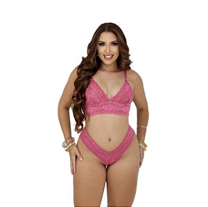 Conjunto Lingerie Liso