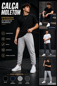 Calça Moletom Juvenil