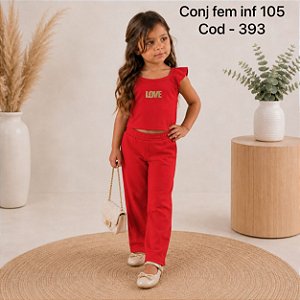 Conjunto Infantil Feminino – Ref. 105