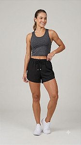 Short Tactel Elastano Femino Adulto
