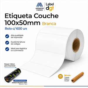 Etiqueta Couche sem Serrilha 100mmx50mm