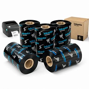 Kit 6  Ribbons Misto Armor Inkanto APR-1 110mm x 450 Metros