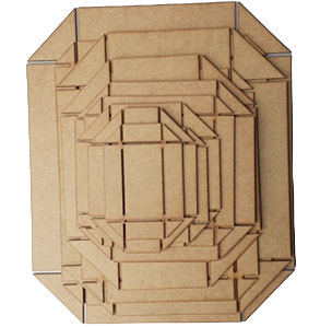 Kit 14 Moldes Para Fabricar Caixas de Papel Mdf 3mm