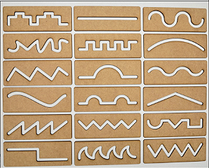 Kit Réguas Cordenação Motora