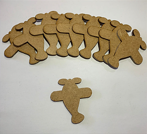 Aplique Avião Kit com 50 Unidades - 5cm