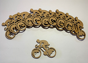 Aplique de Bicicleta - Kit com 50 Unidades
