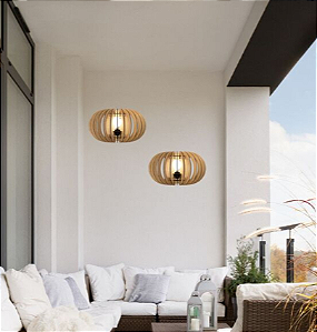 Arandela Decorativa em MDF - Design Moderno e Elegante