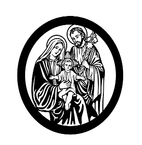 Quadro Decorativo Sagrada Família