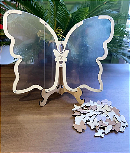 Quadro de Assinaturas Borboleta