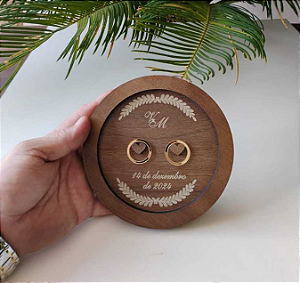 Porta Aliança Rústico Amadeirado Personalizado