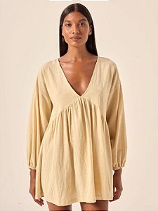 vestido nina ipa areia PANÔ
