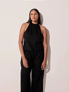 blusa bianca preto PANÔ
