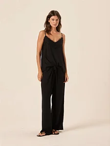 calça heloísa nori preto PANÔ