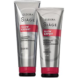 Combo Siàge Glow Expert: Shampoo 250ml + Condicionador 200ml