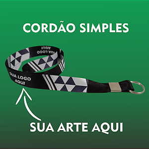 Cordão Personalizado P/ Crachá 20mm sublimação