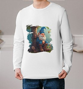 Camiseta Gnomos Manga Longa do P ao GG