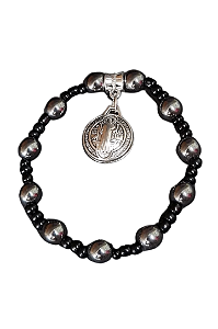 Pulseira Hematita São Bento