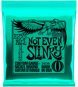 Encordoamento Ernie Ball Guitarra 12 56 2626 Not Even Slinky