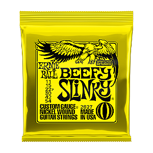 Encordoamento Guitarra Ernie Ball Beefy Slinky .011 Níquel